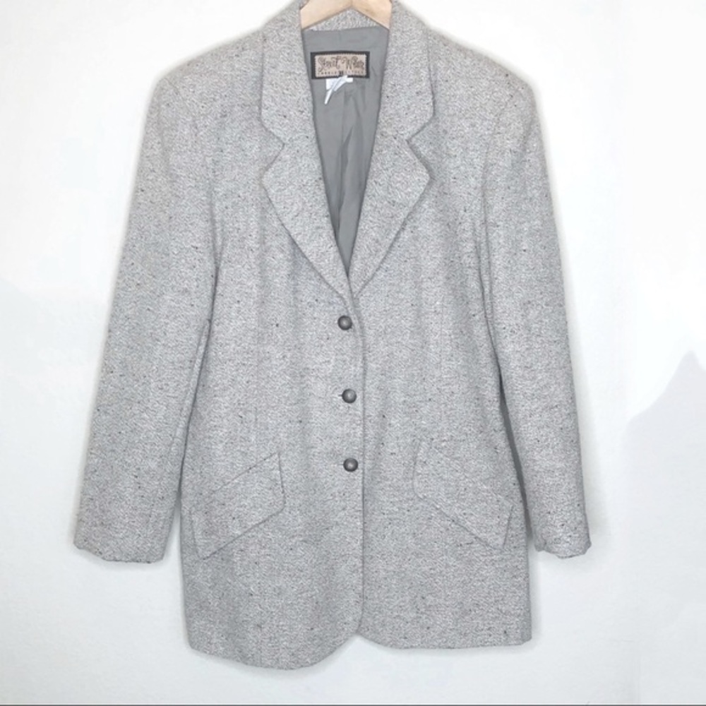 Vintage Carole Little Tweed Blazer